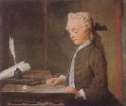 Jean Baptiste Simeon Chardin Child with Top Sweden oil painting artist